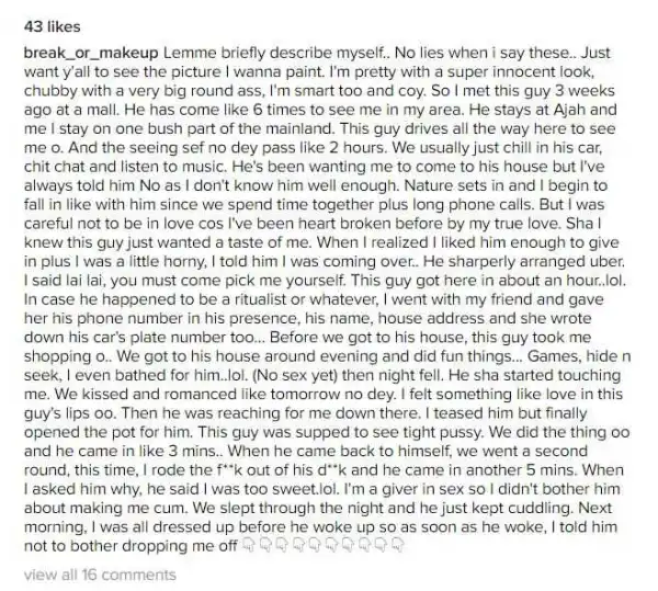 He Has Been Flirting with Me and This Romantic Thing Happened When I Slept in His House - Lady Explodes